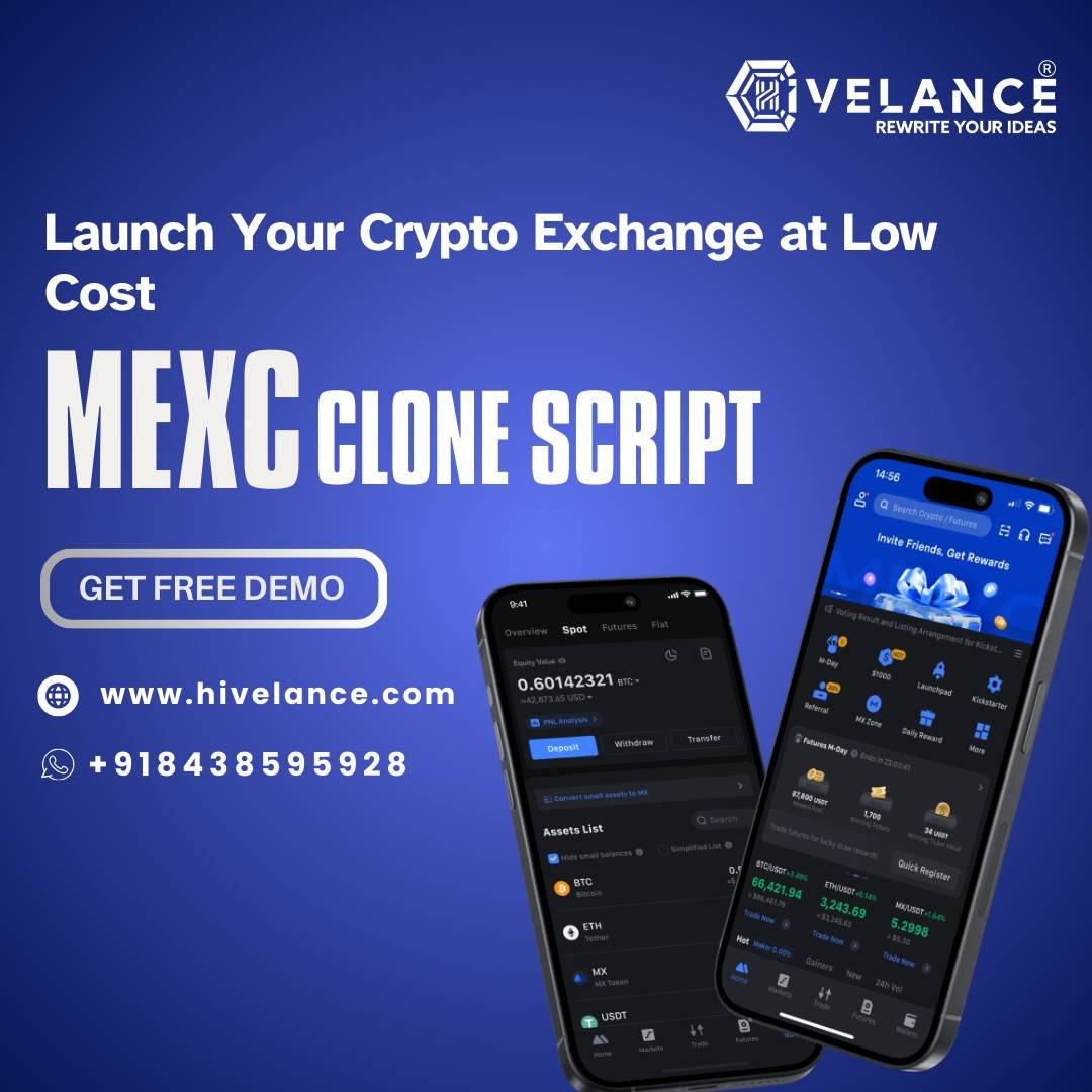 MEXC Clone Script | Whitelabel MEXC Exchange Clone Software